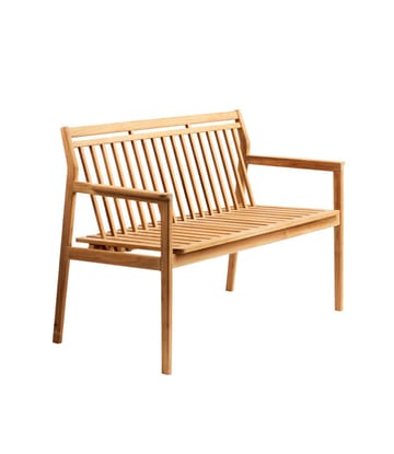 Banco de 2 lugares M12 Sammen - Teak-non treated - FDB Møbler