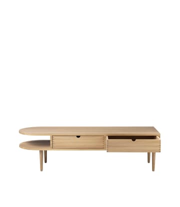 Banco F24 Radius - Oak nature lacquered 45x145 cm - FDB Møbler