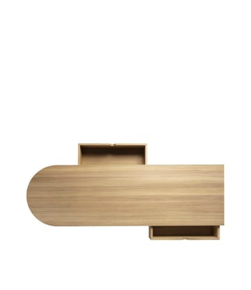 Banco F24 Radius - Oak nature lacquered 45x145 cm - FDB Møbler