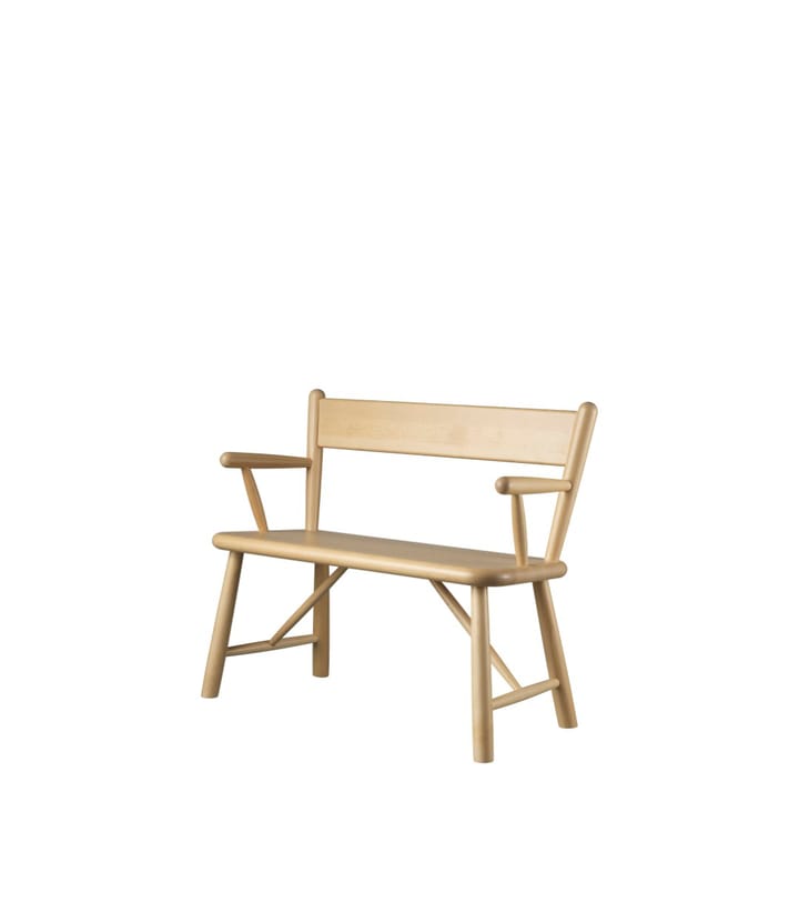 Banco infantil P11, Beech nature lacquered FDB Møbler