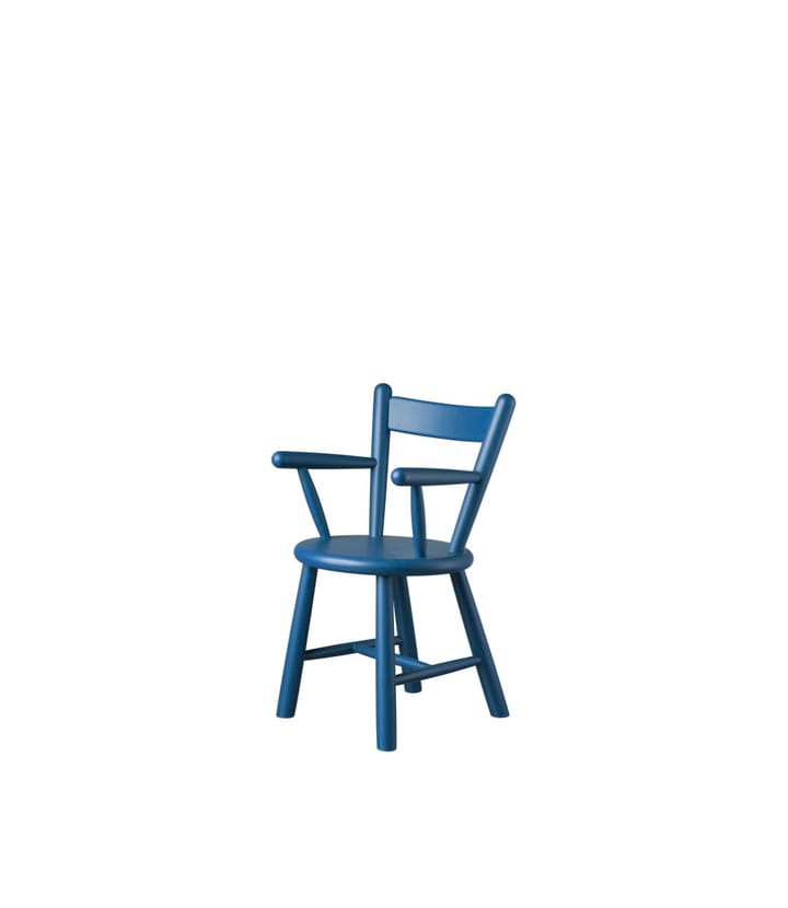 Cadeira infantil P9 - Beech blue painted - FDB Møbler