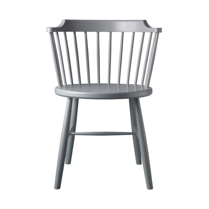 Cadeira J18 - Beech light grey painted - FDB Møbler