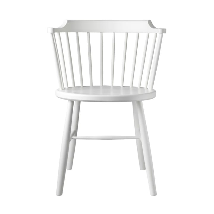 Cadeira J18 - Beech white painted - FDB Møbler