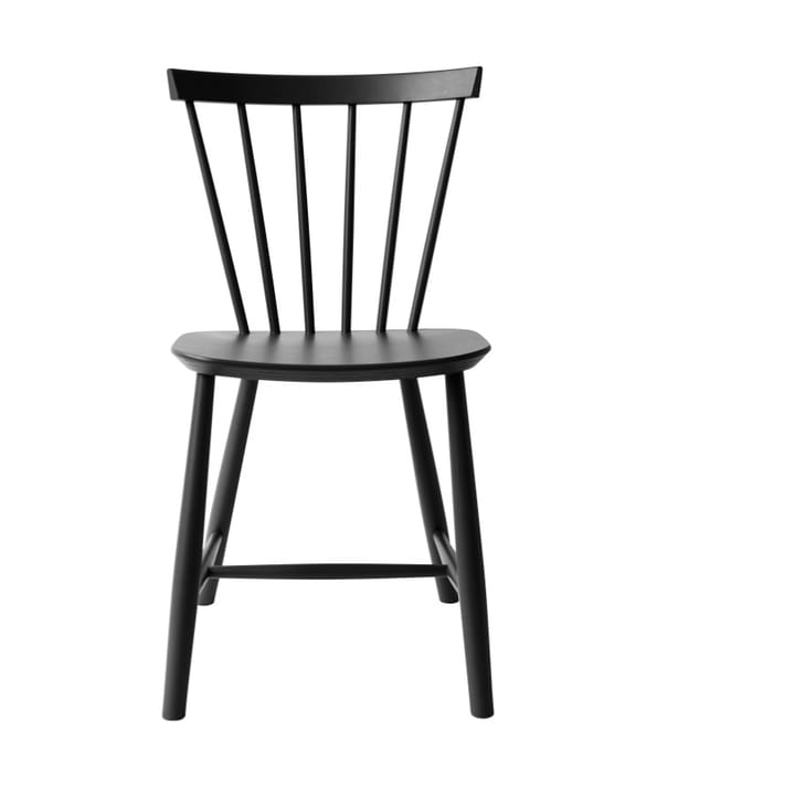 Cadeira J46 - Beech black painted - FDB Møbler