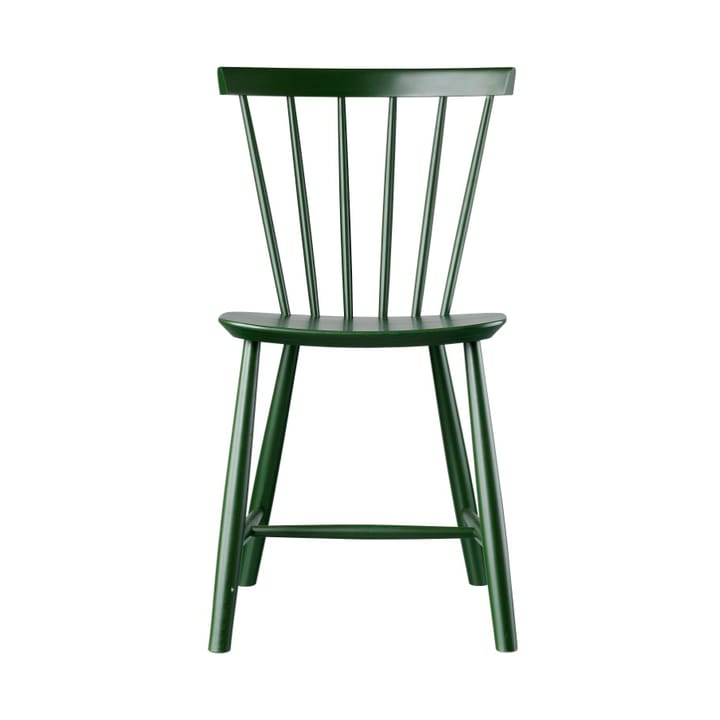 Cadeira J46 - Beech bottle green painted - FDB Møbler