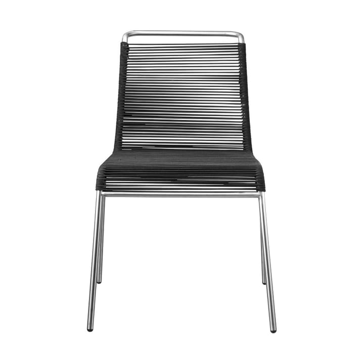 Cadeira M20 Teglgård Cord - Black-stainless steel - FDB Møbler