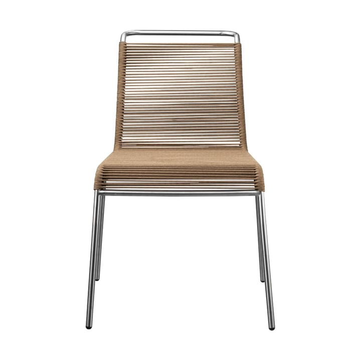 Cadeira M20 Teglgård Cord - Brown mixed-stainless steel - FDB Møbler