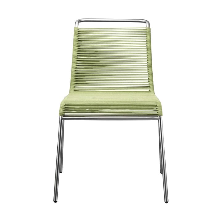 Cadeira M20 Teglgård Cord - Green mixed-stainless steel - FDB Møbler