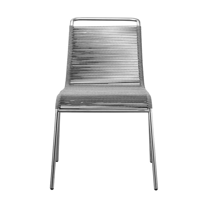 Cadeira M20 Teglgård Cord - Light grey mixed-stainless steel - FDB Møbler