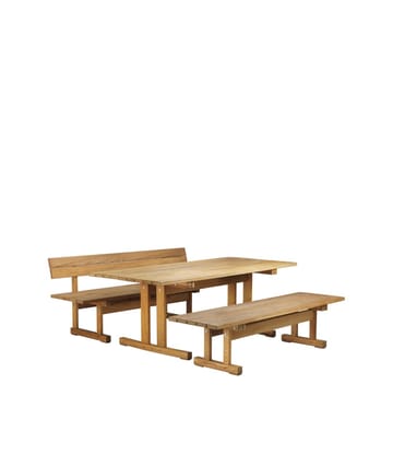 Mesa de jardim M17 Ermelunden - Ash nature oiled - FDB Møbler