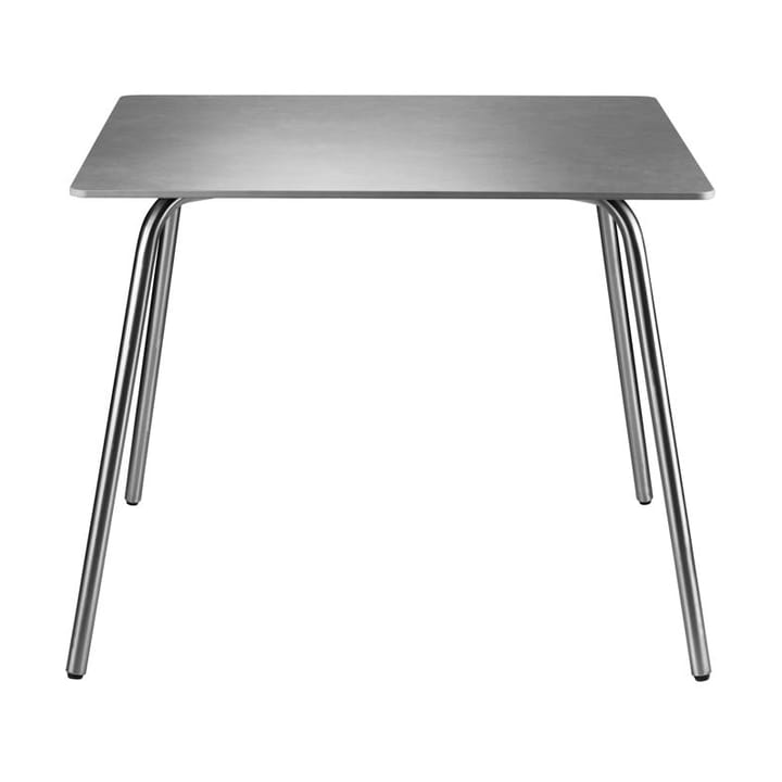 Mesa de Jardim M21 Teglgård 90x90 cm - Stone-stainless steel - FDB Møbler