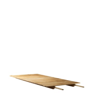 Placa Central M4 Sammen para M2/M3 com inserto - 90x185 cm teak non treated - FDB Møbler