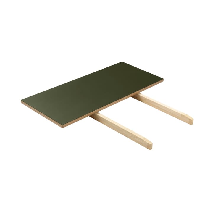 Placa de inserção C35 - 82x37 cm olive green-oak nature lacquered - FDB Møbler