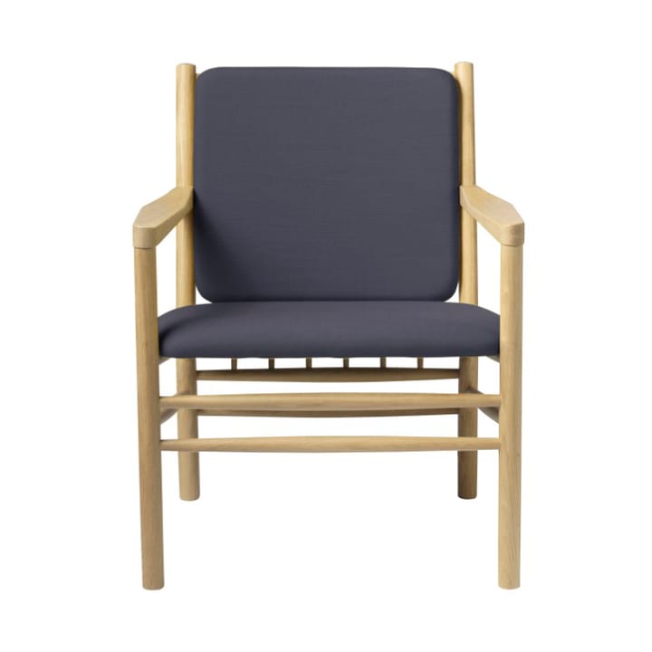 Poltrona Armchair J147 - Oak nature lacquered-dark blue - FDB Møbler