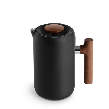 Cafeteira de prensa Clara 70,9 cl - Matte black-walnut - Fellow