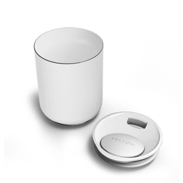 Caneca térmica Rocky Lowball 30 cl - Matte white - Fellow