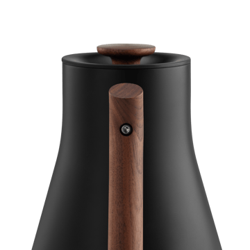 Chaleira Corvo EKG com temperatura variável 90 cl - Matte black-walnut - Fellow