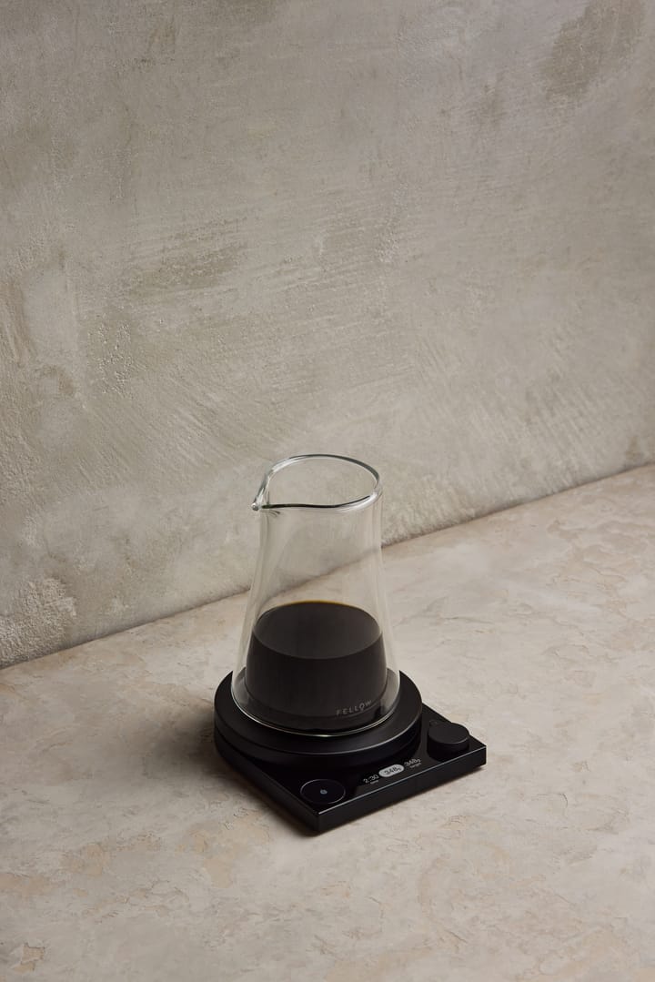 Stagg XF pour-over set - Matte black-clear glass - Fellow