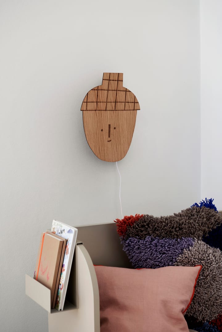 Acorn candeeiro de parede - Carvalho oleado - ferm LIVING