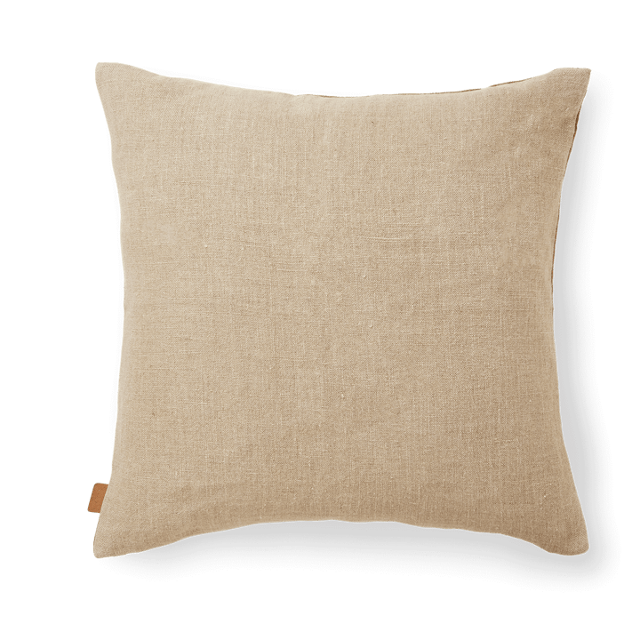 Almofada Senti Stripe 50x50 cm - Dark sand-linen - ferm LIVING