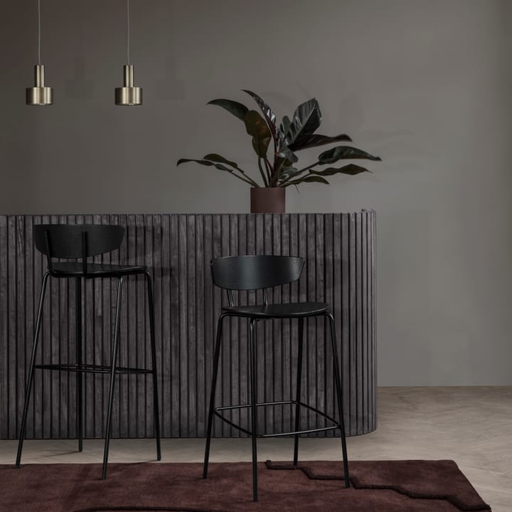 Banco raso Herman - Preto - ferm LIVING