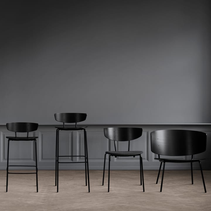 Banco raso Herman - Preto - ferm LIVING