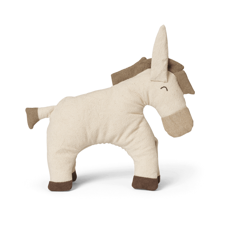 Bicho de peluche Donkey - Undyed-dark sand - Ferm LIVING