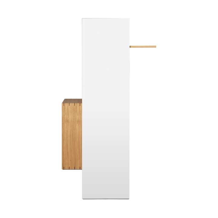 Bon hallway cabinet bengaleiro com espelho - Oiled Oak - ferm LIVING