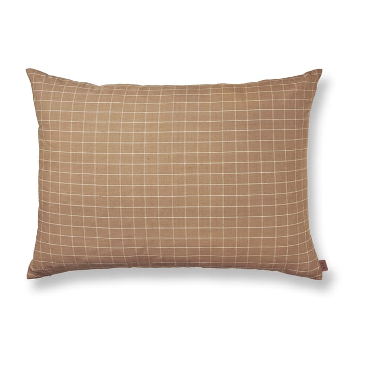 Brown almofada 60x80 cm - Check - ferm LIVING