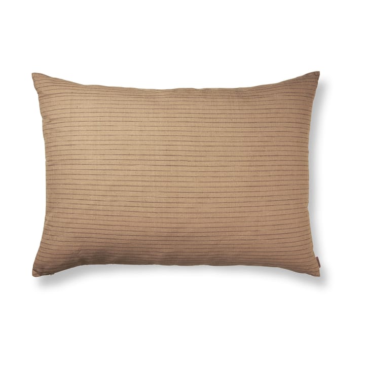 Brown almofada 60x80 cm - Lines - Ferm LIVING