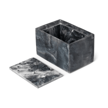 Caixa de armazenamento Mist 10x15 cm - Charcoal - ferm LIVING