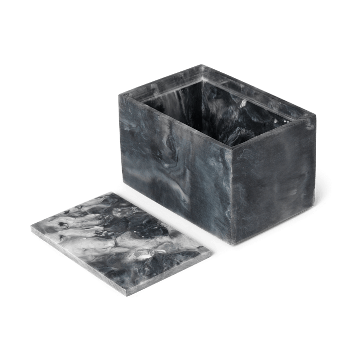 Caixa de armazenamento Mist 10x15 cm - Charcoal - ferm LIVING