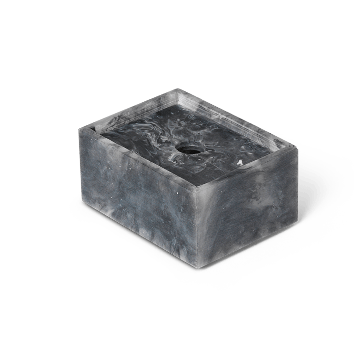 Caixa de armazenamento Mist 7,5x10 cm - Charcoal - Ferm LIVING