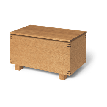 Caixa de madeira Bon 19x35 cm - Oiled oak - ferm LIVING