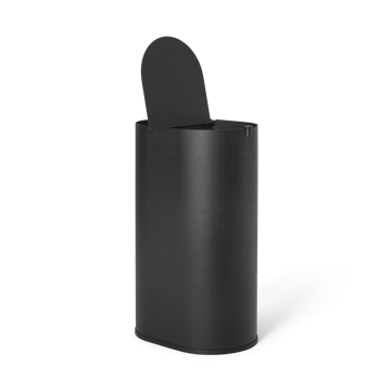 Caixote de lixo Enkel small - Black - ferm LIVING