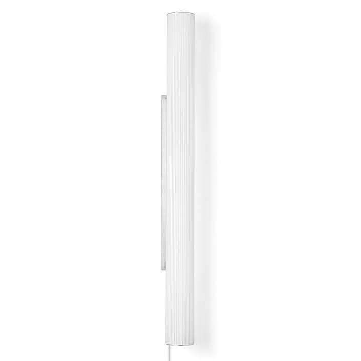Candeeiro de parede Vuelta 100 cm - Branco-aço inoxidável - Ferm LIVING