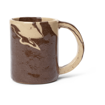 Caneca alta Ryu 30 cl - Sand-brown - Ferm Living