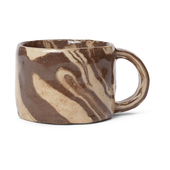 Caneca baixa Ryu 20 cl - Sand-brown - Ferm Living