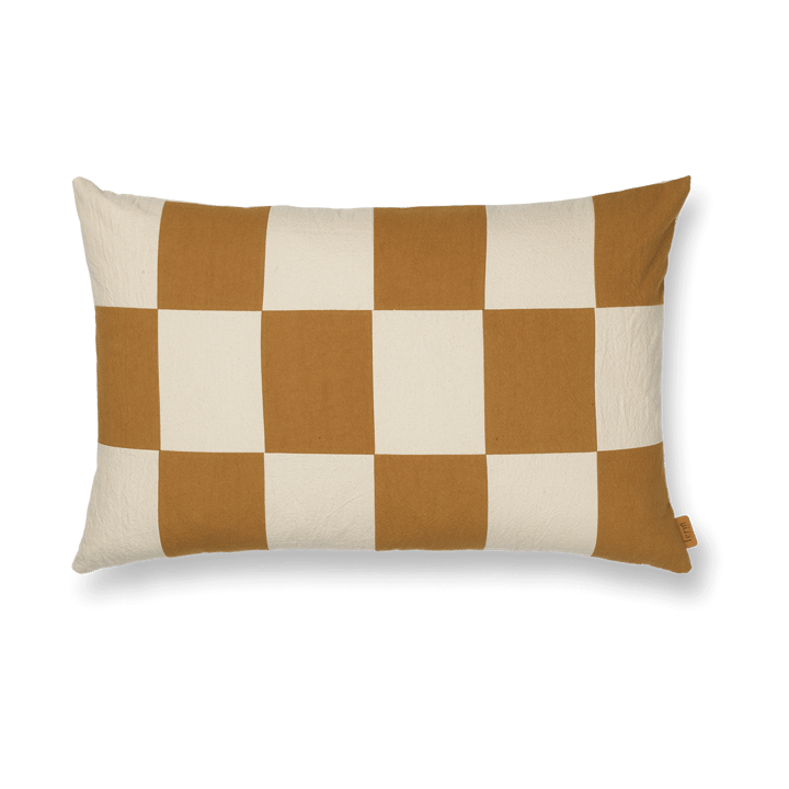 Capa de almofada Fold patchwork 40x60 cm - Sugar kelp-undyed - Ferm LIVING