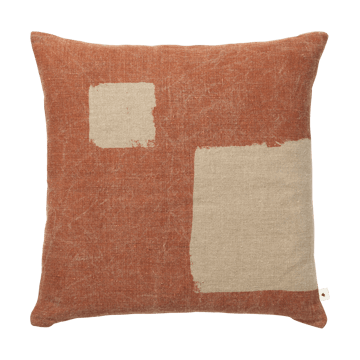 Capa de almofada Oleo 50x50 cm - Terracotta-Natural - Ferm Living