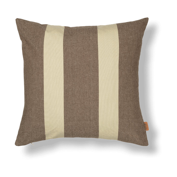 Capa de almofada Strand outdoor 50x50 cm, Carob brown-parchment ferm LIVING