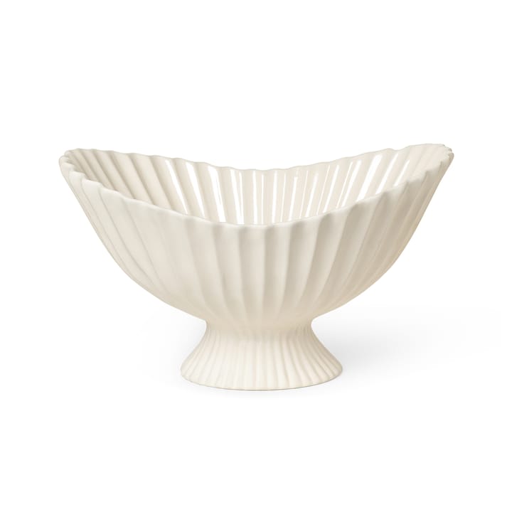 Centro de mesa Fountain 25x37 cm - Off white - ferm LIVING