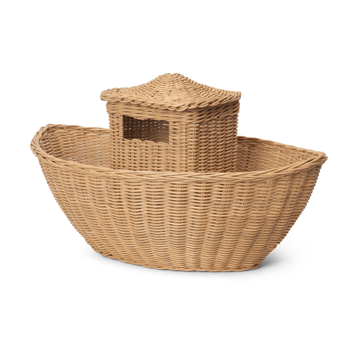 Cesta de armazenamento de vime Ark - Natural - Ferm LIVING