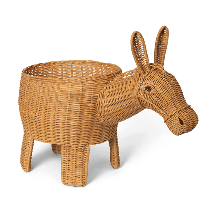 Cesto de arrumação Donkey 49x35x66 cm - Natural - ferm LIVING