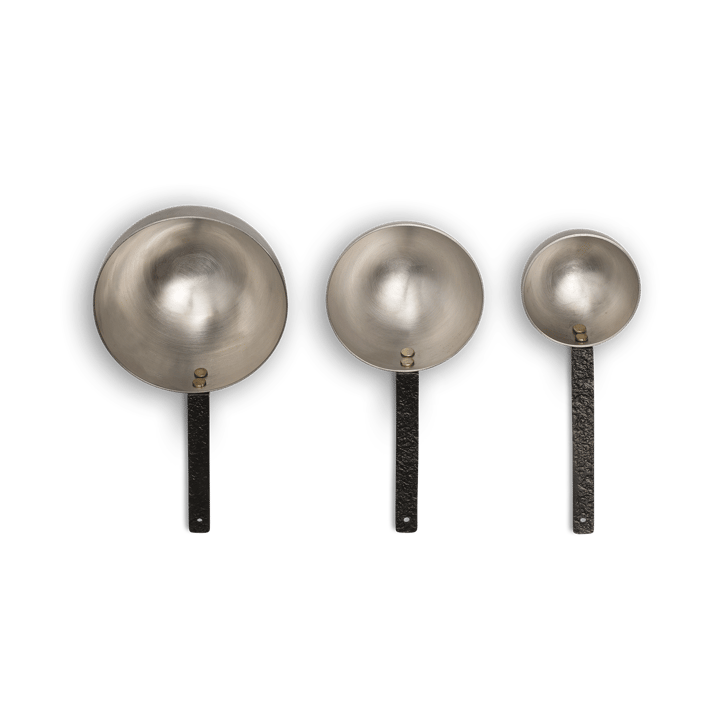 Conjunto de medição Obra Measuring Spoons 3 peças - Stainless Steel - Ferm LIVING