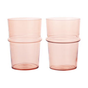 Copo alto de bebida Boya 45 cl 2-unid. - Blush - Ferm Living