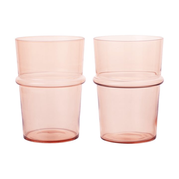 Copo alto de bebida Boya 45 cl 2-unid. - Blush - Ferm Living