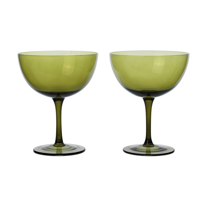 Copo de cocktail Host 24 cl 2 un. - Moss green - Ferm LIVING