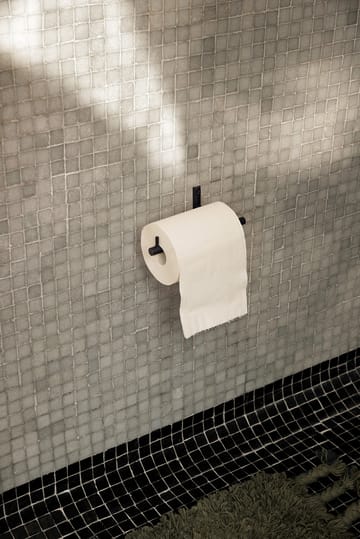 Dora suporte para papel higiênico - Preto - ferm LIVING