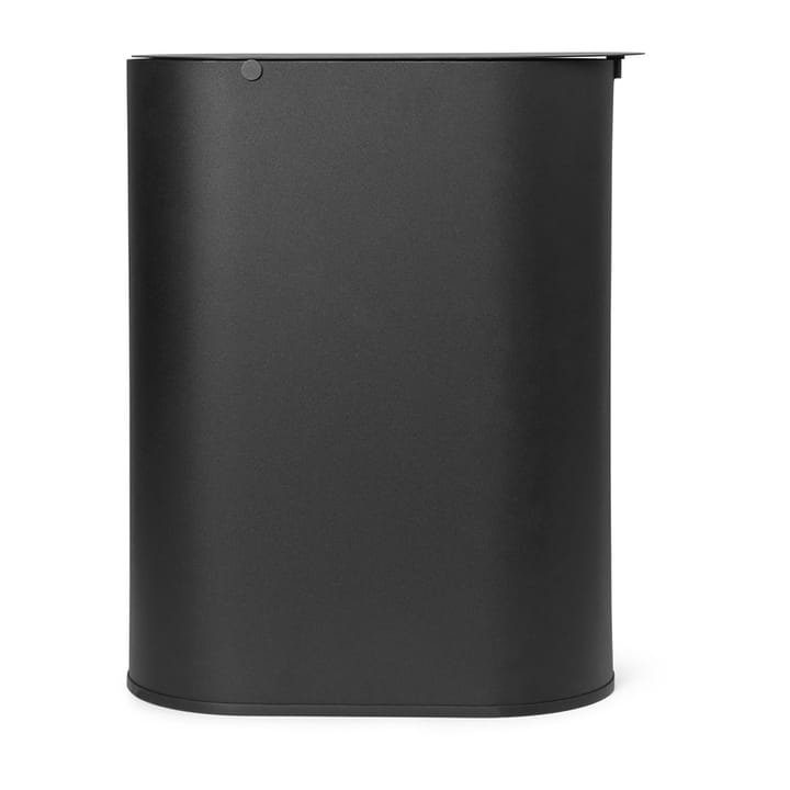 Enkel caixote de lixo medium, Preto ferm LIVING